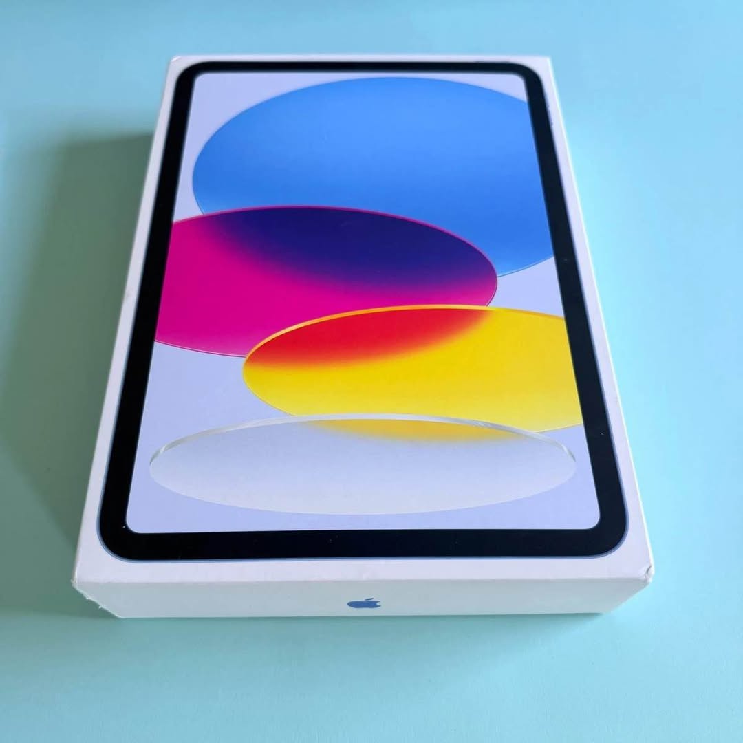 iPad 128GB დალუქული ყუთით, გარანტია