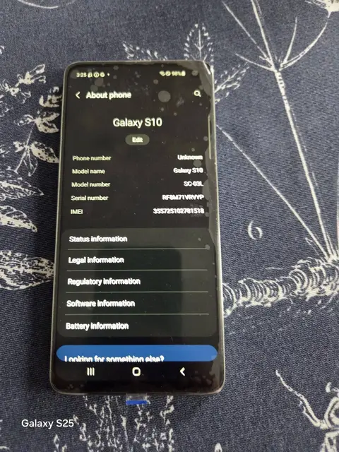 Samsung Galaxy S10 128GB, Japanese
