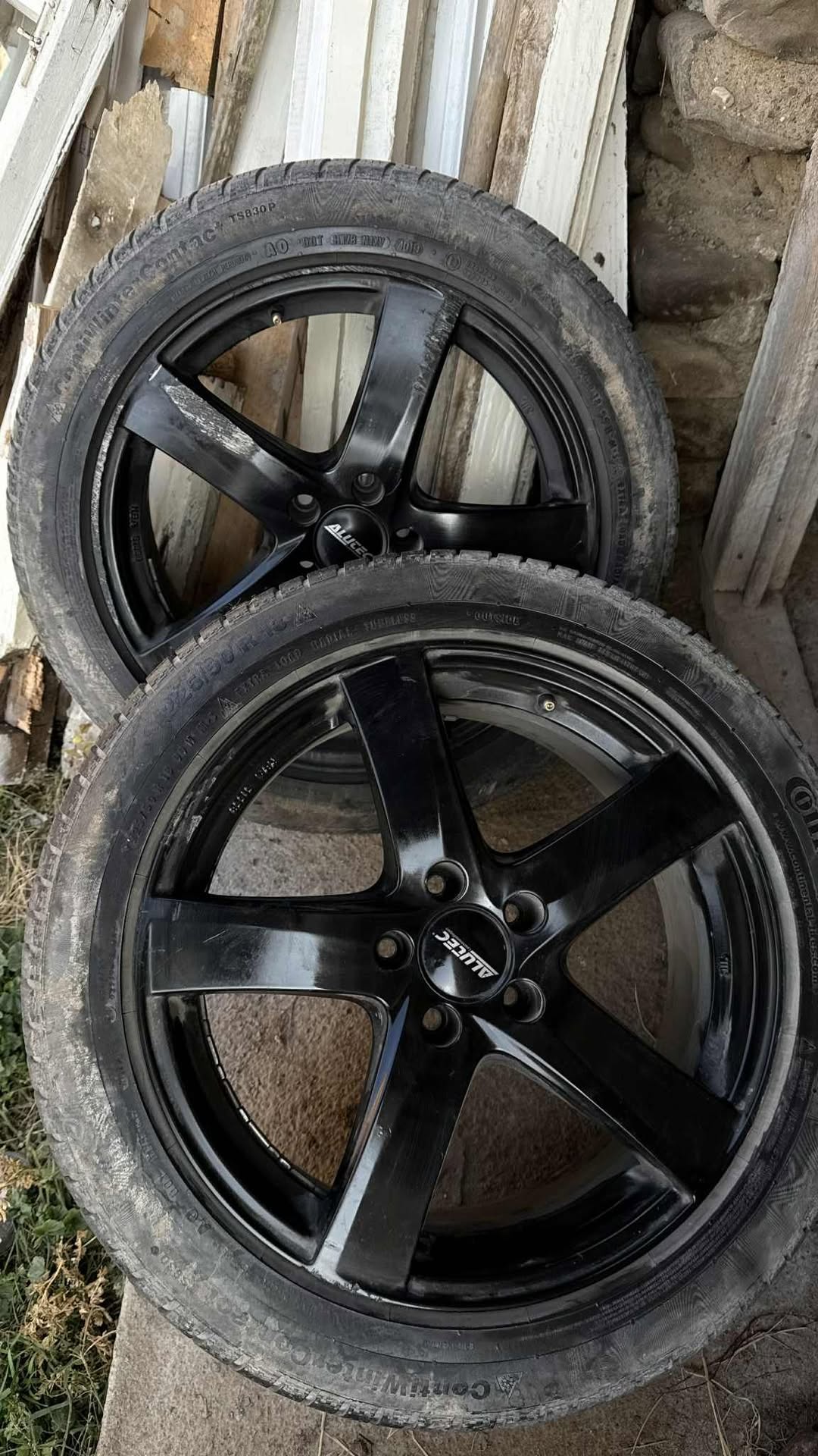 Alloy wheels 5x112, 18 inch, with tires