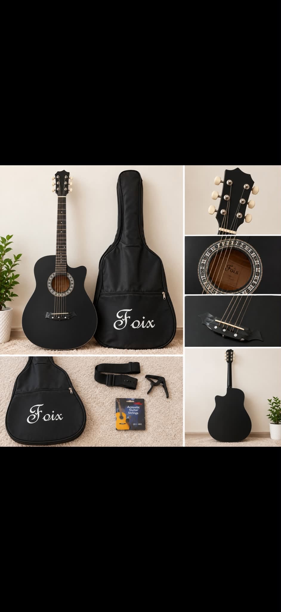Новый Foix акустический гитар