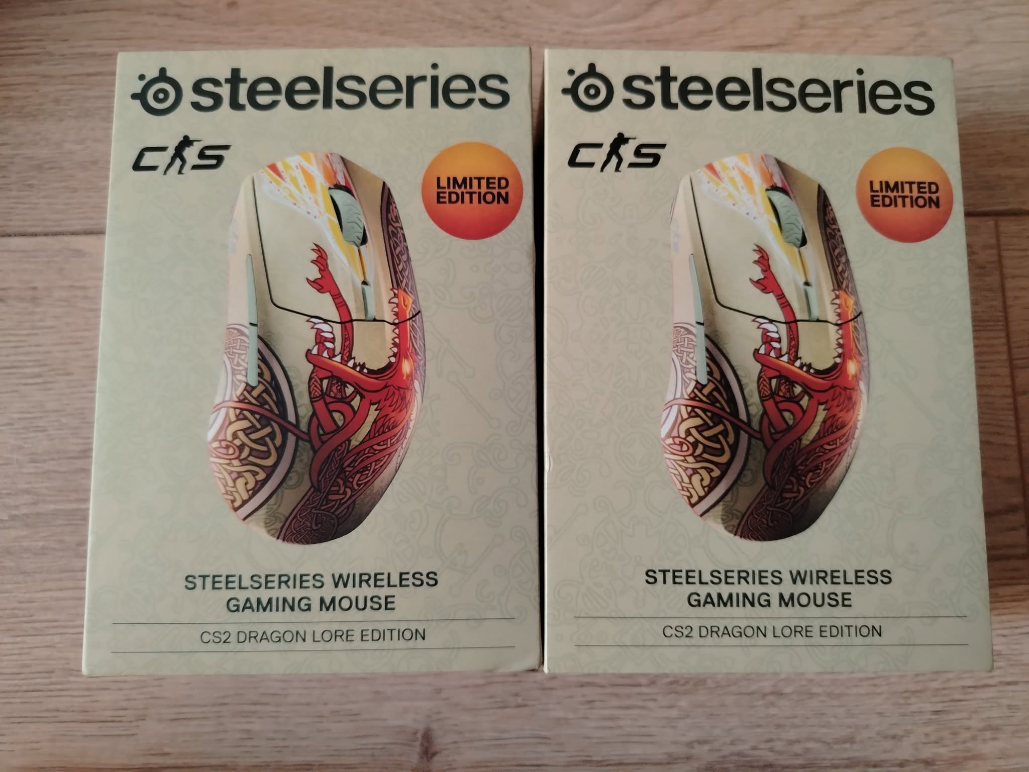 SteelSeries Wireless Gaming Mouse CS2 Dragon