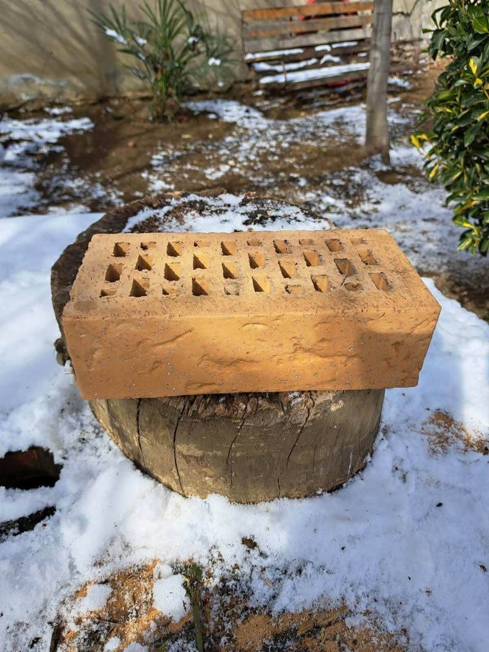 Facade bricks 25x12x7.5 cm, 1000 pcs