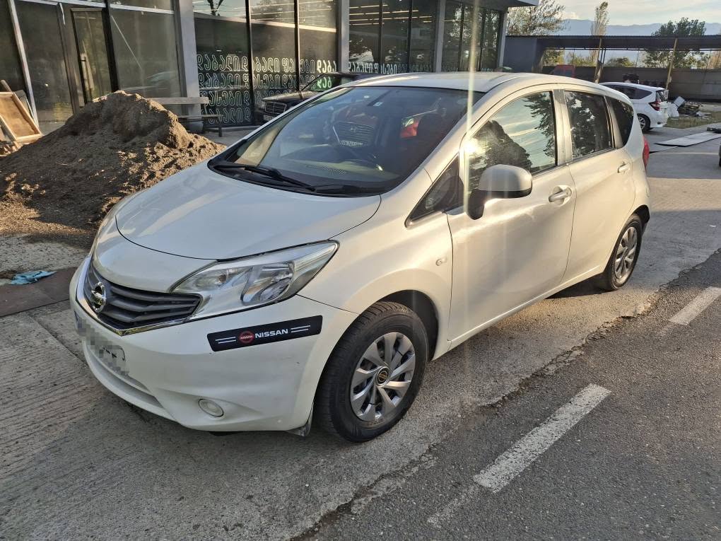 It is in Kutaisi, costs $3700, Nissan Note, 1.2 engine, automatic, 2012 year.