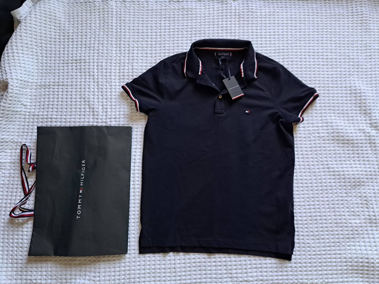 Мужское поло Tommy Hilfiger, размер M