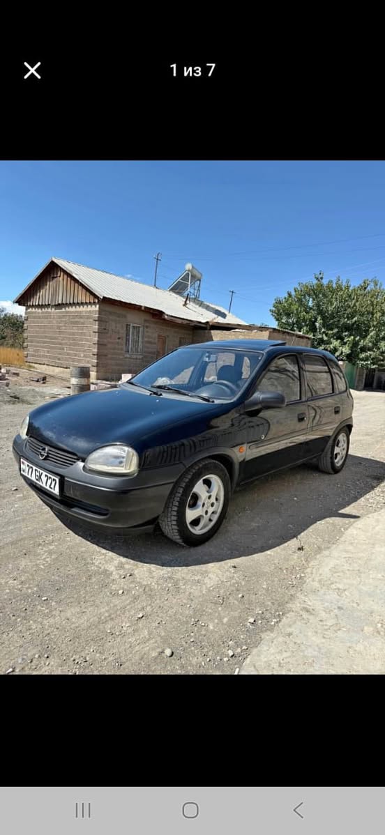 ‼️ՇԱՏ ՇՏԱՊ‼️Օպել Կորսա 1999թ գազով .գինը — 850,000֏