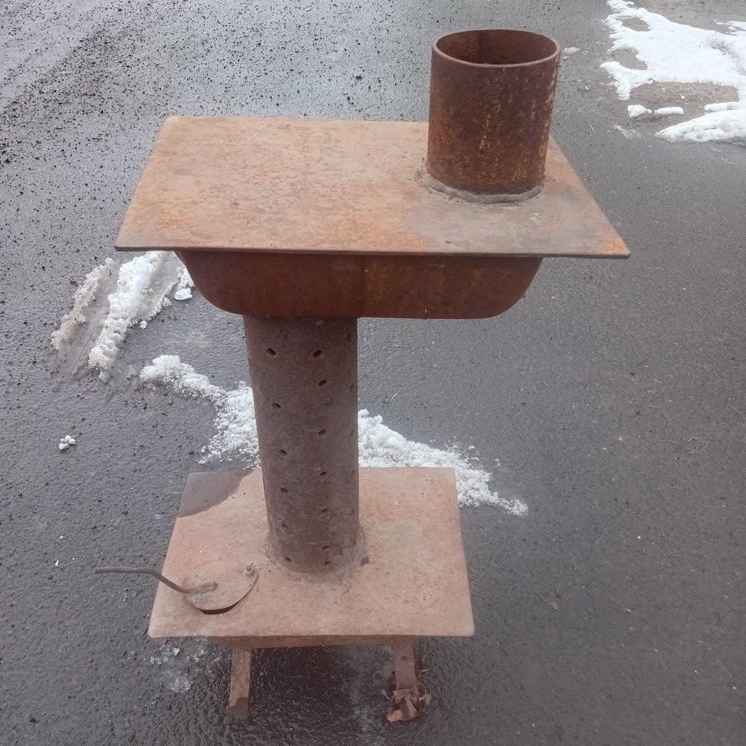 ЮХИ ПЕЧЬ!ПЕЧЬ ГА ОТРАБОТАННОМ МАСЛЕ!