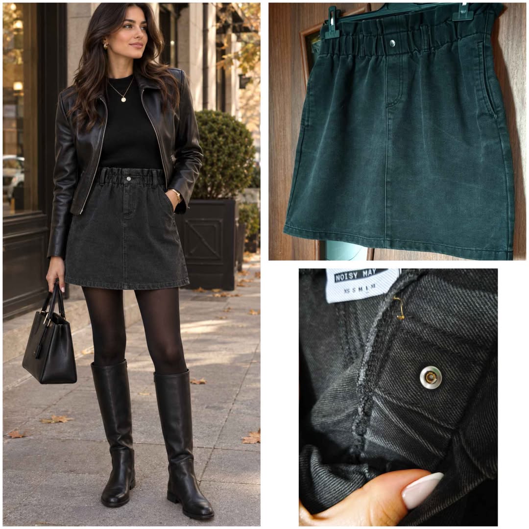 Noisy May denim skirt, size L