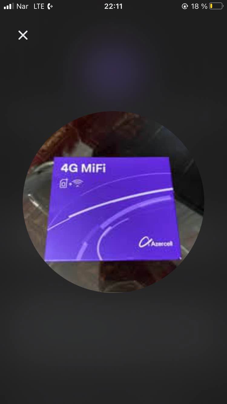 Azercell 4G MiFi modem, hafif kullanılmış