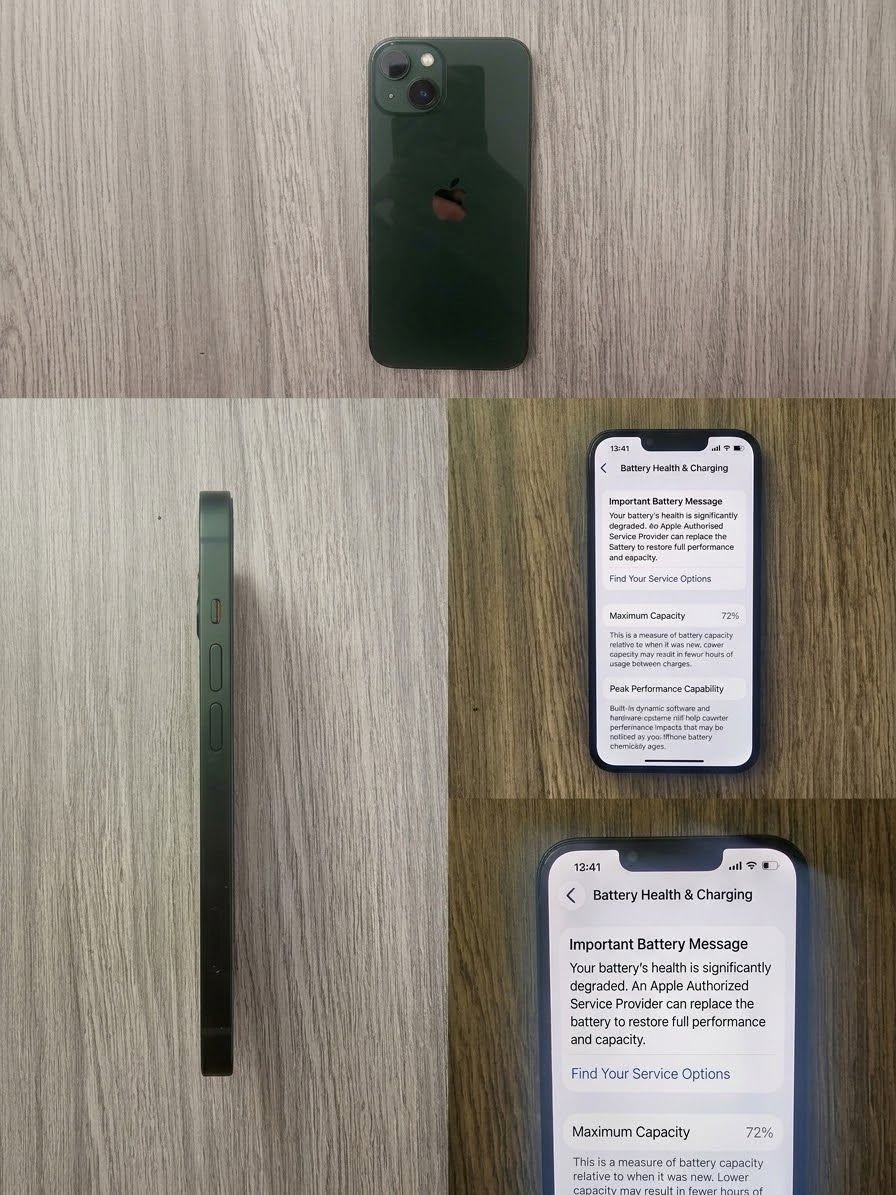 iPhone 13 128GB, մարտկոց 72%