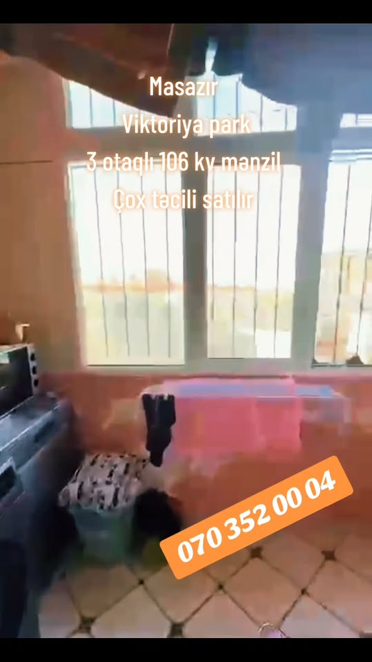 3 սենյականոց բնակարան վաճառվում է, Բաքու