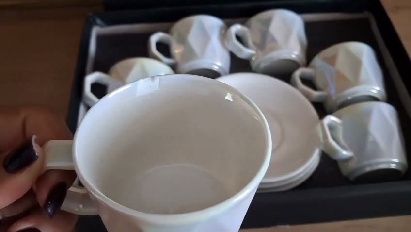 Collection of tea cups