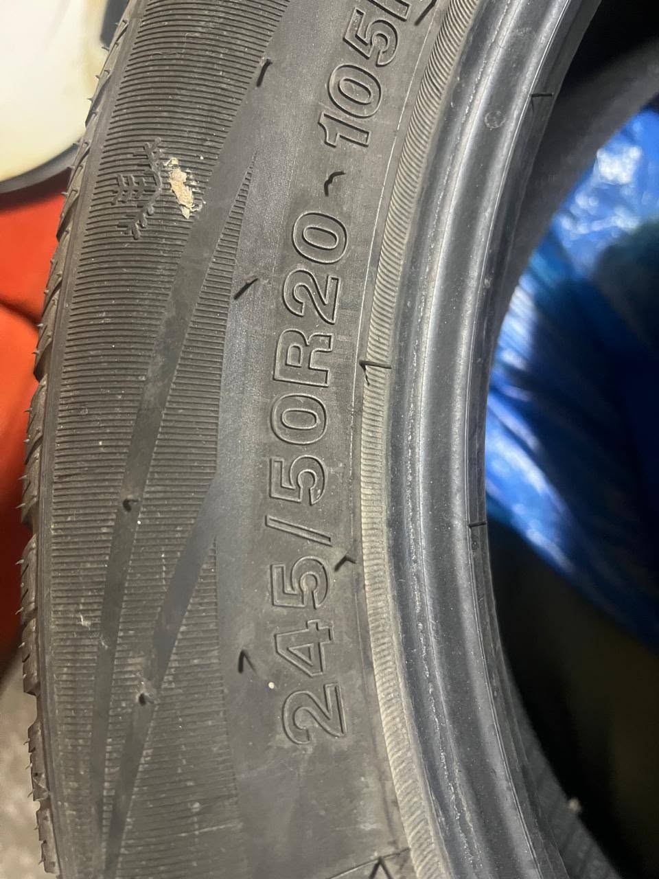 ზამთრის ავტომობილის საბურავები 245/50 R20
