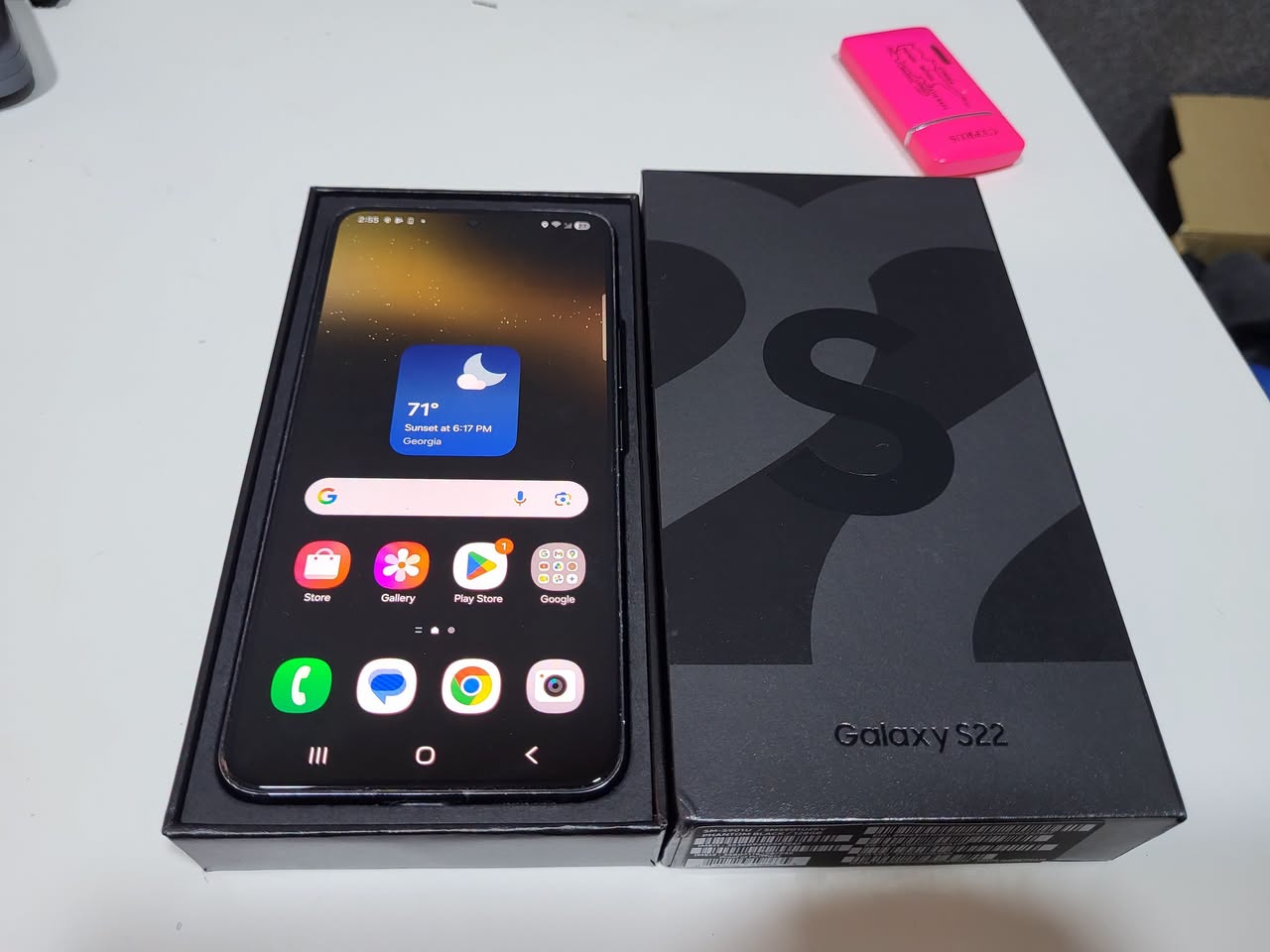 Samsung Galaxy S22 5G 128GB, ამერიკული,