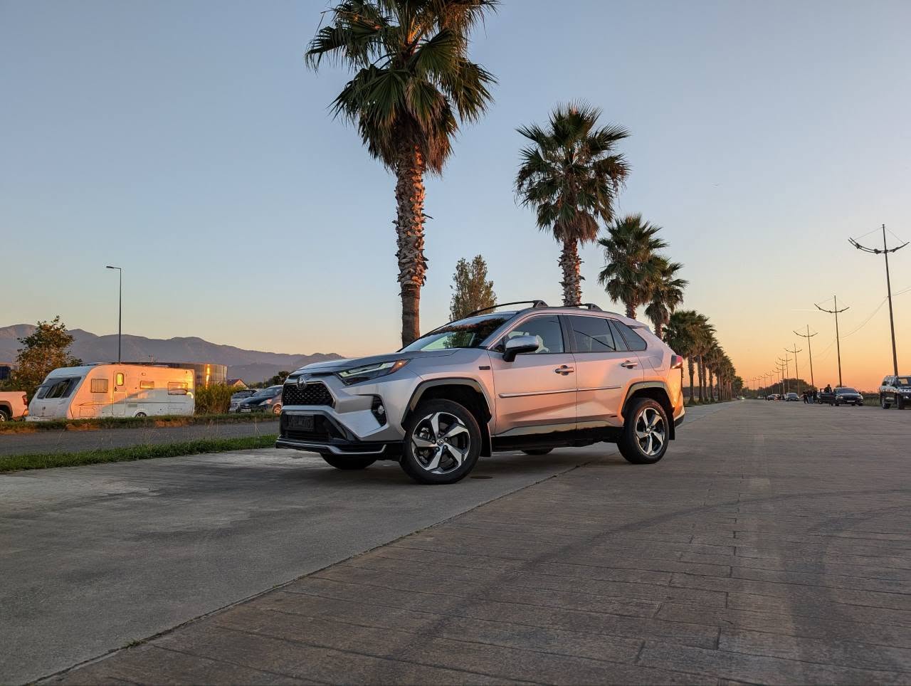 Toyota SUV, imported from US auction