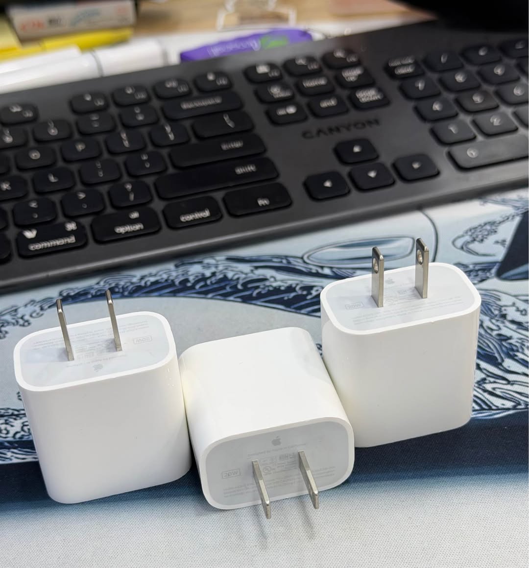 Original Apple 20W USB-C adapters