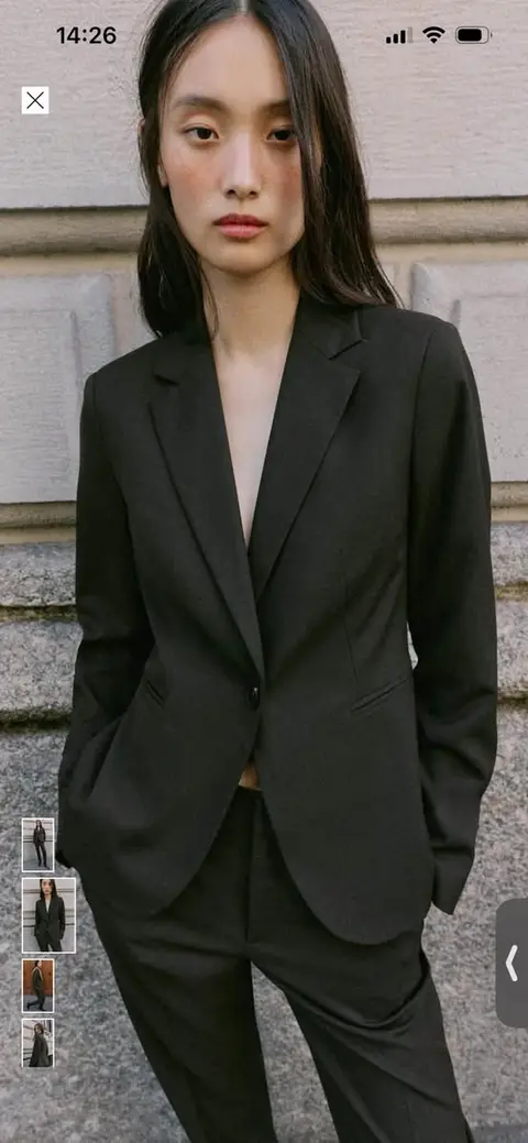 Zara შარვალი და კოსტუმი, ზომა 38