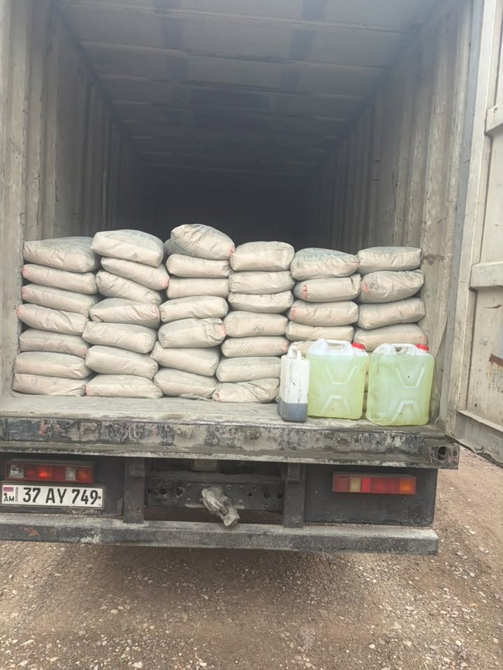 M-500 tipi çimento 1 ton için 70000 Manat