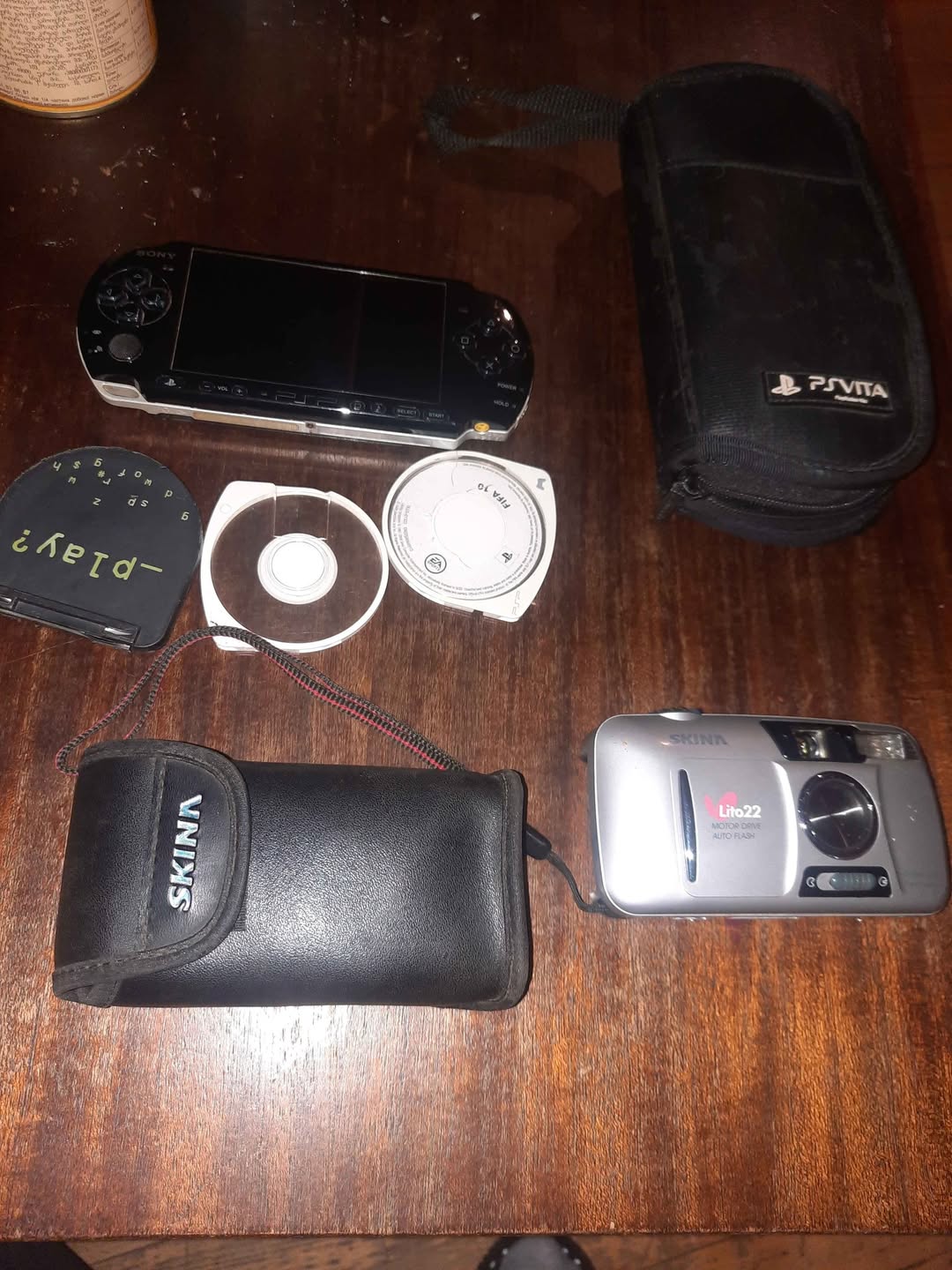 Sony PSP და Skina კამერა
