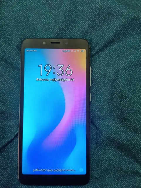 REDMI- 6 _ მეხსიერება 4/64გბტო. ფასი — 120₾
