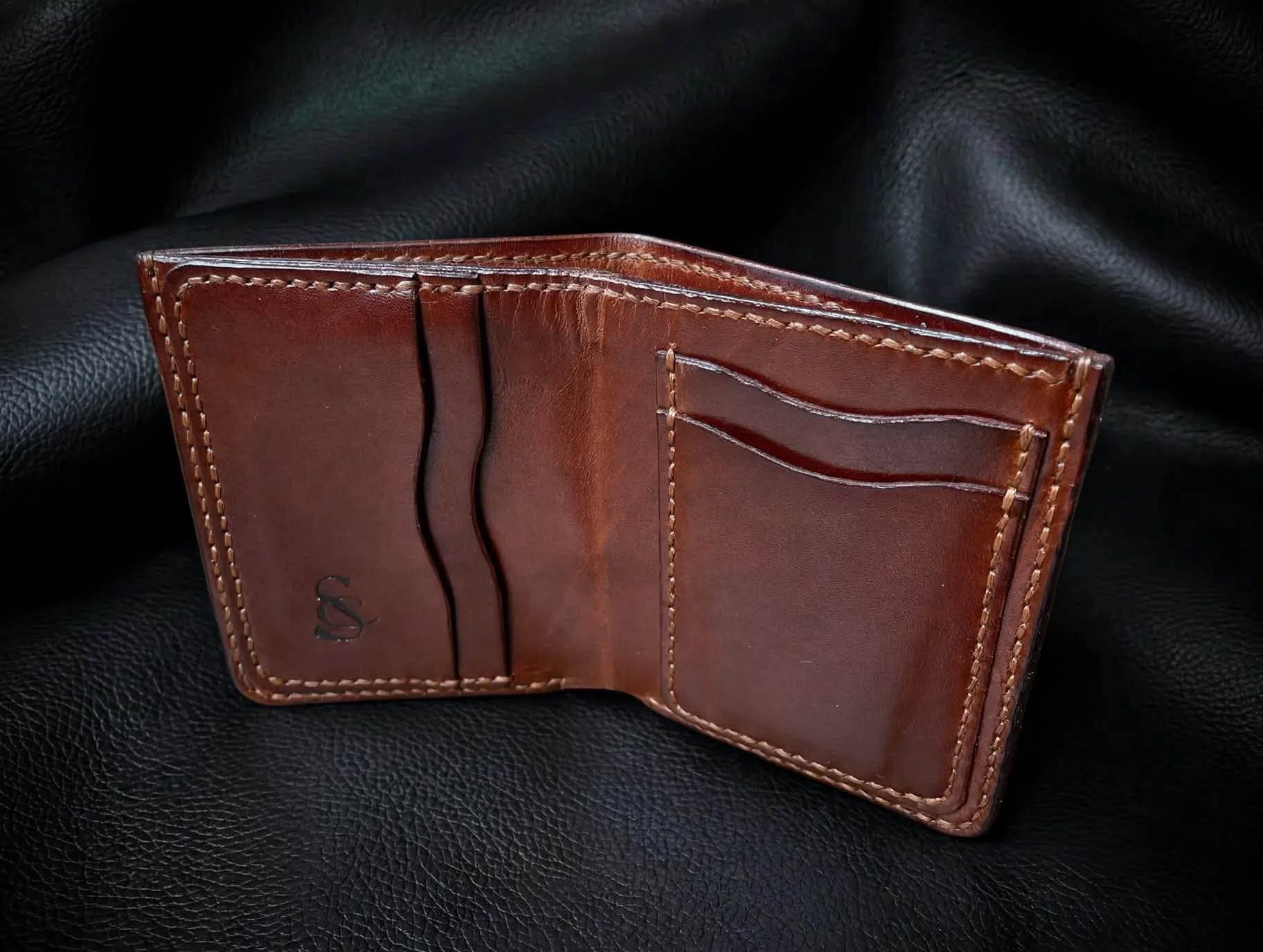 CRAFT handmade leather wallet bifold