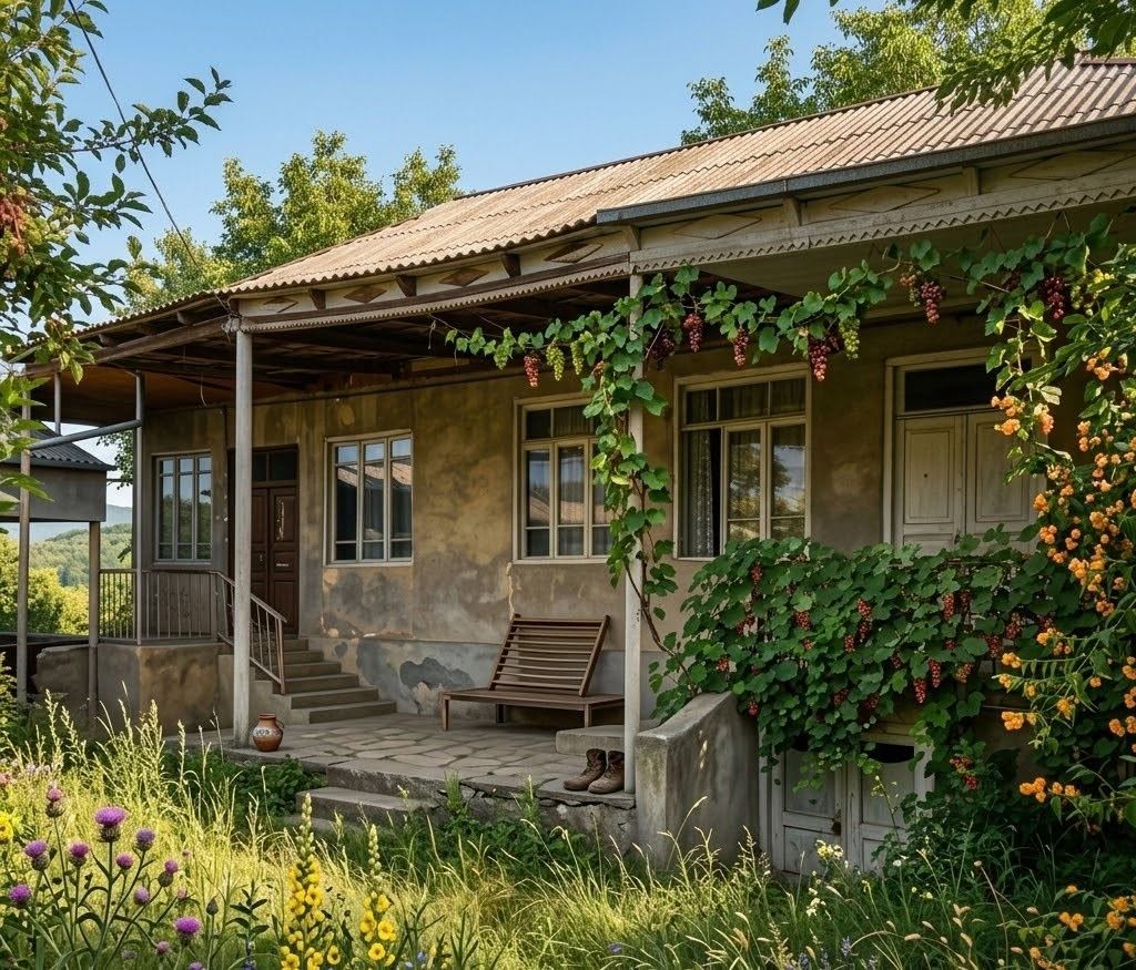 📍 Продается дом и двор в селе