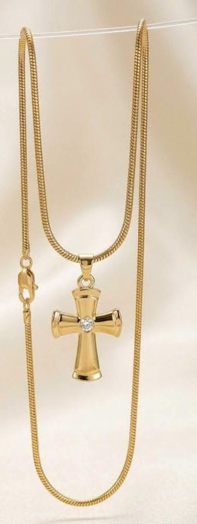 Golden Cross Necklace