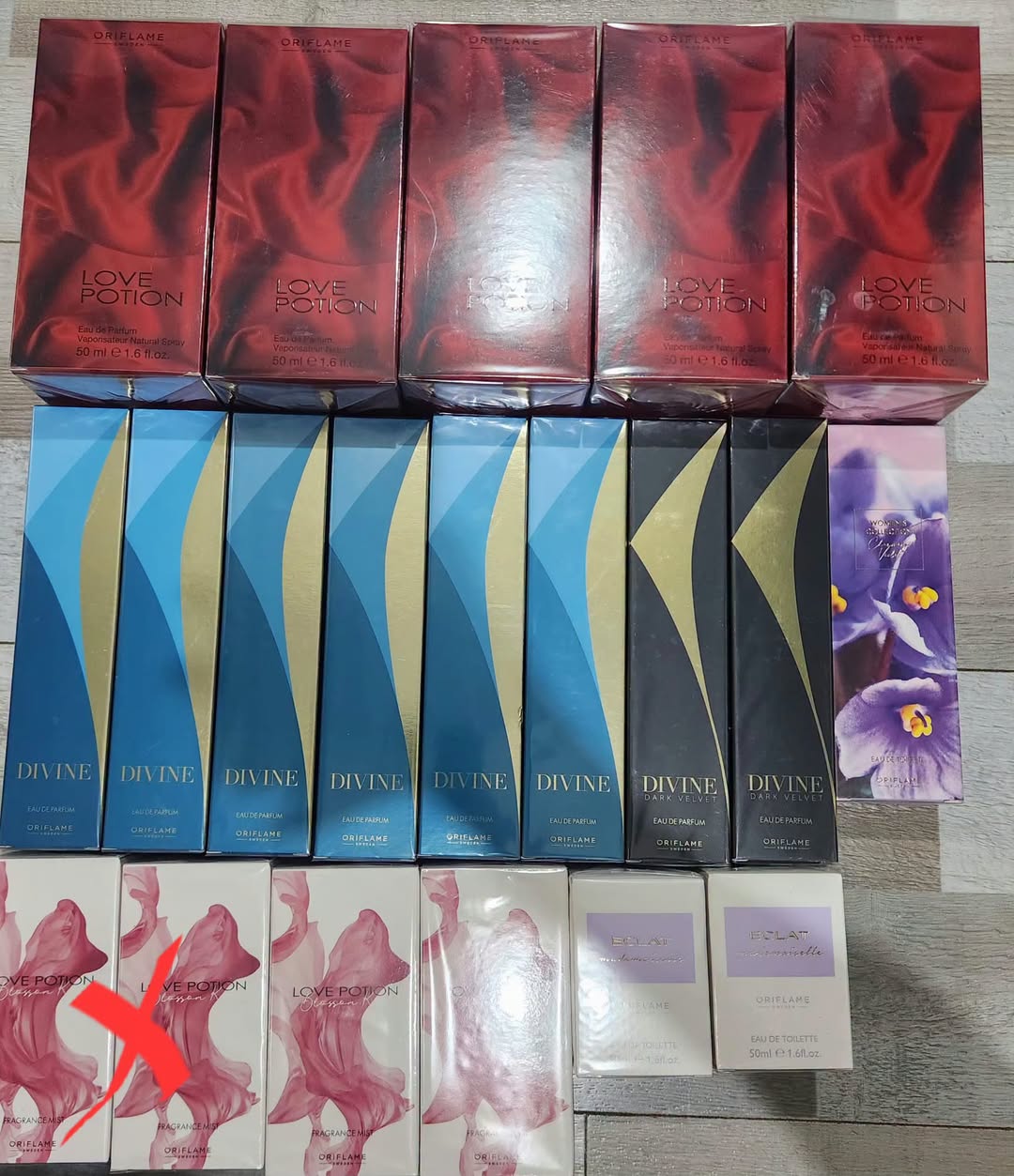 Женские духи Oriflame, на месте
