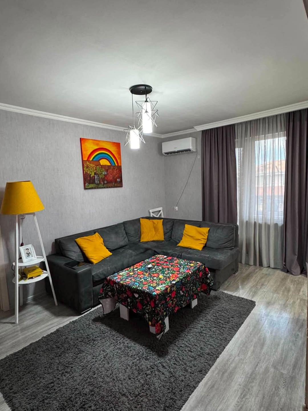 In Rustavi on Todria street a bright apartment is for sale — 66,000$