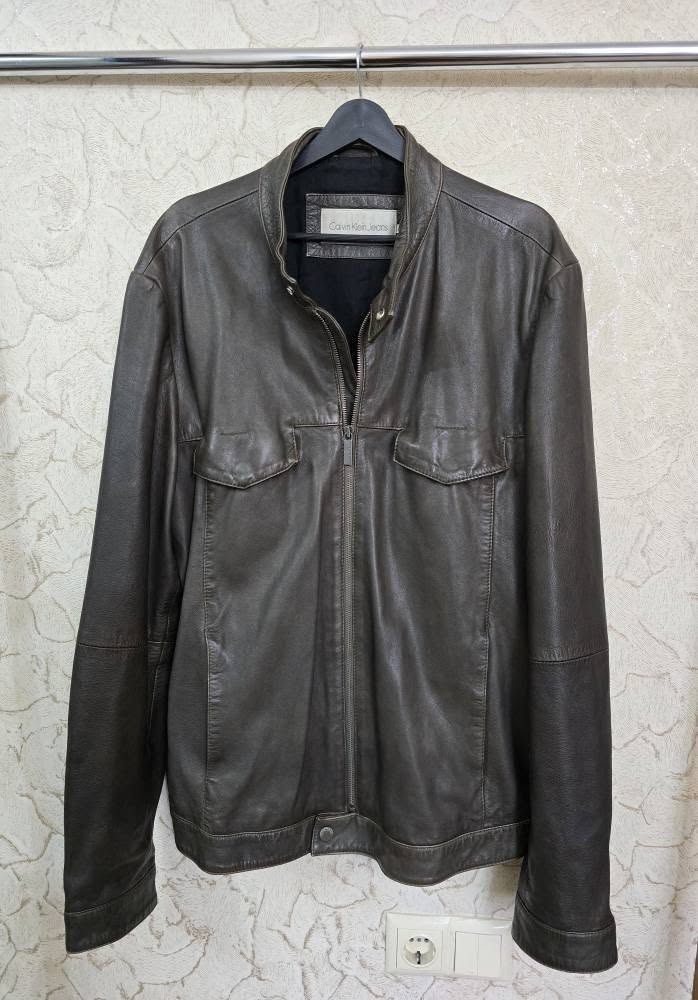 Calvin Klein dəri papaq, XL