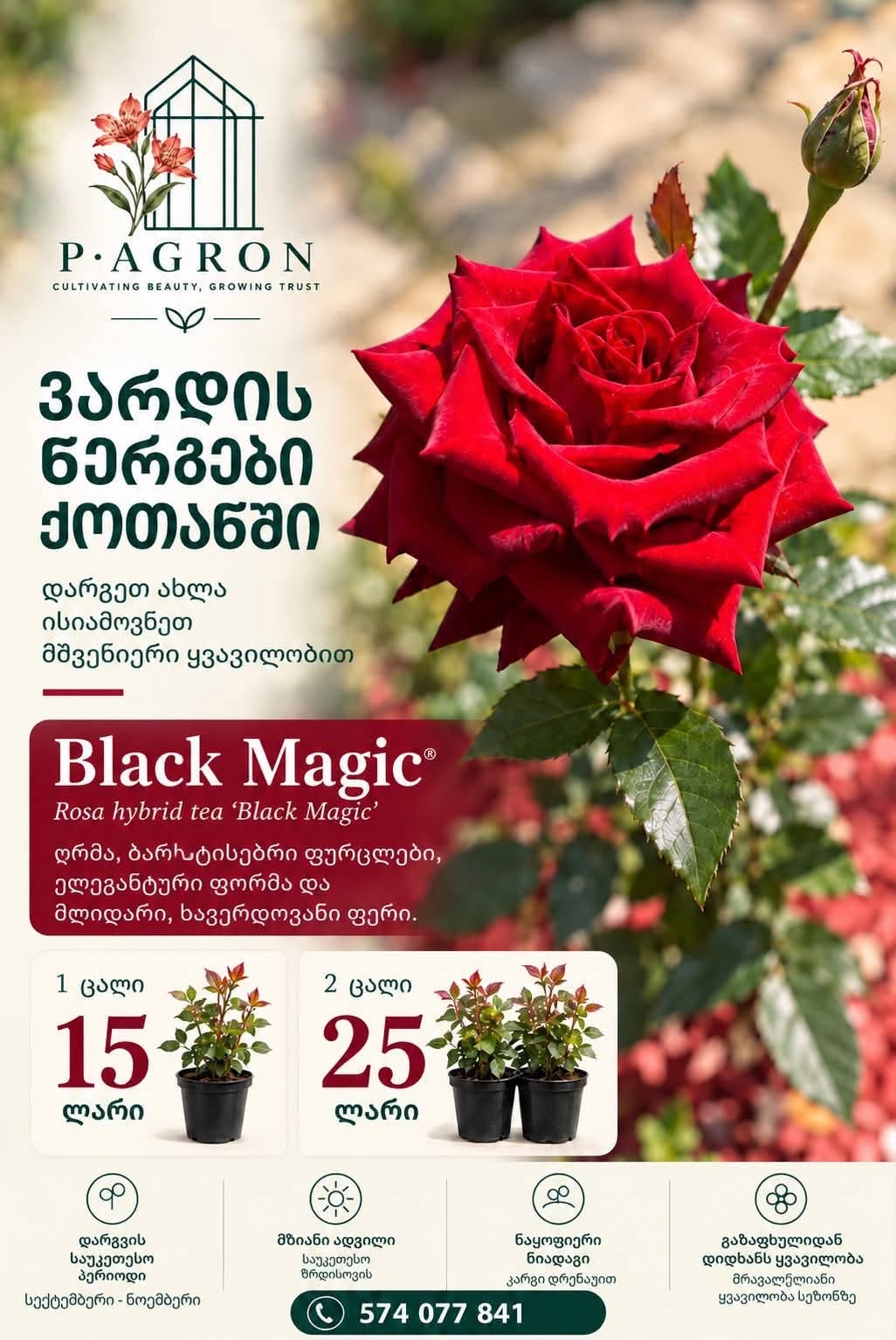 ყველას🌹 📞 ვისაც ეზოს ან — 15₾