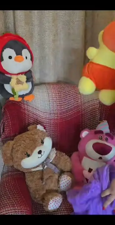 Plush toy and fleece blanket