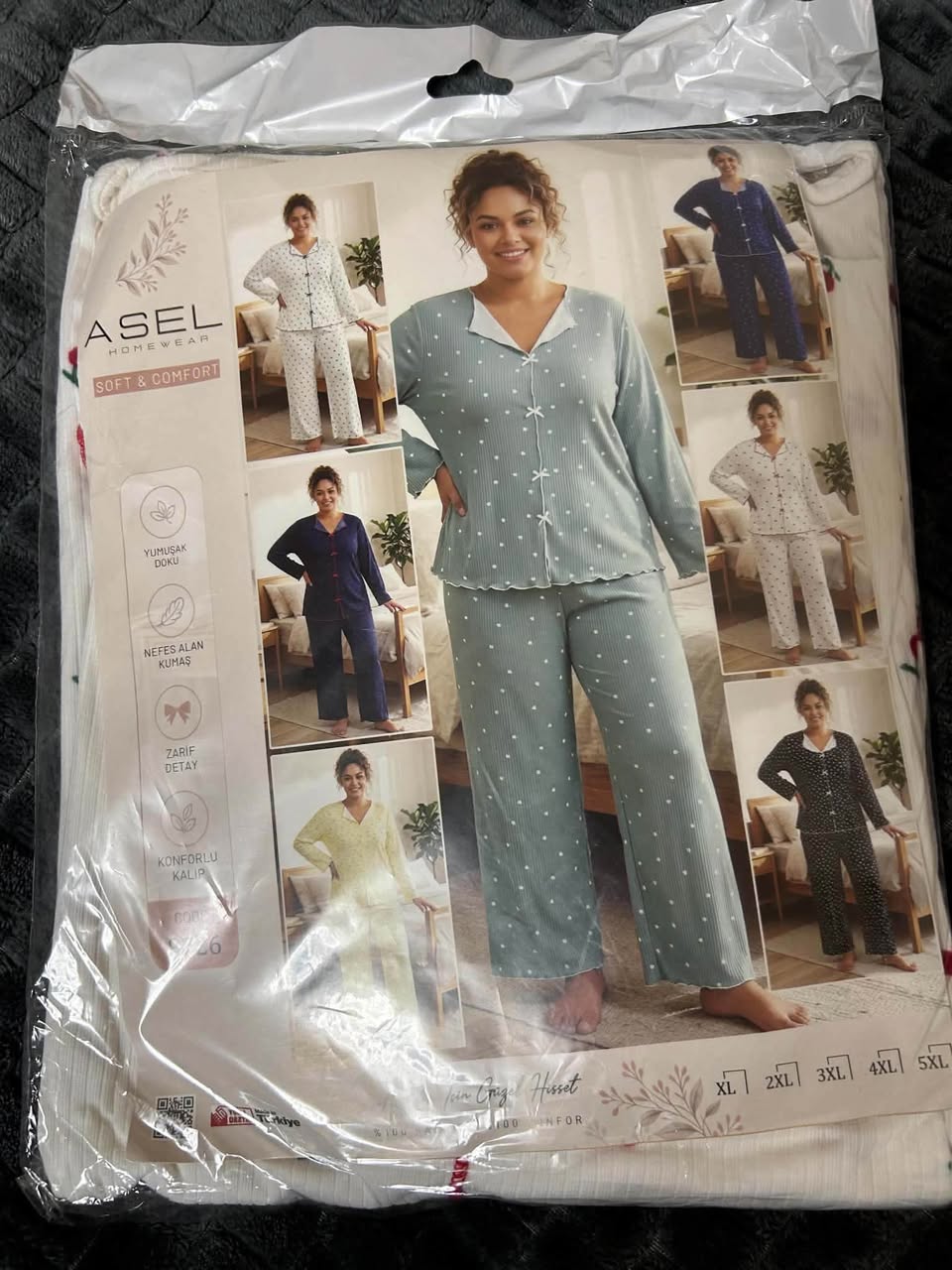 Kumaş pijama XL-5XL