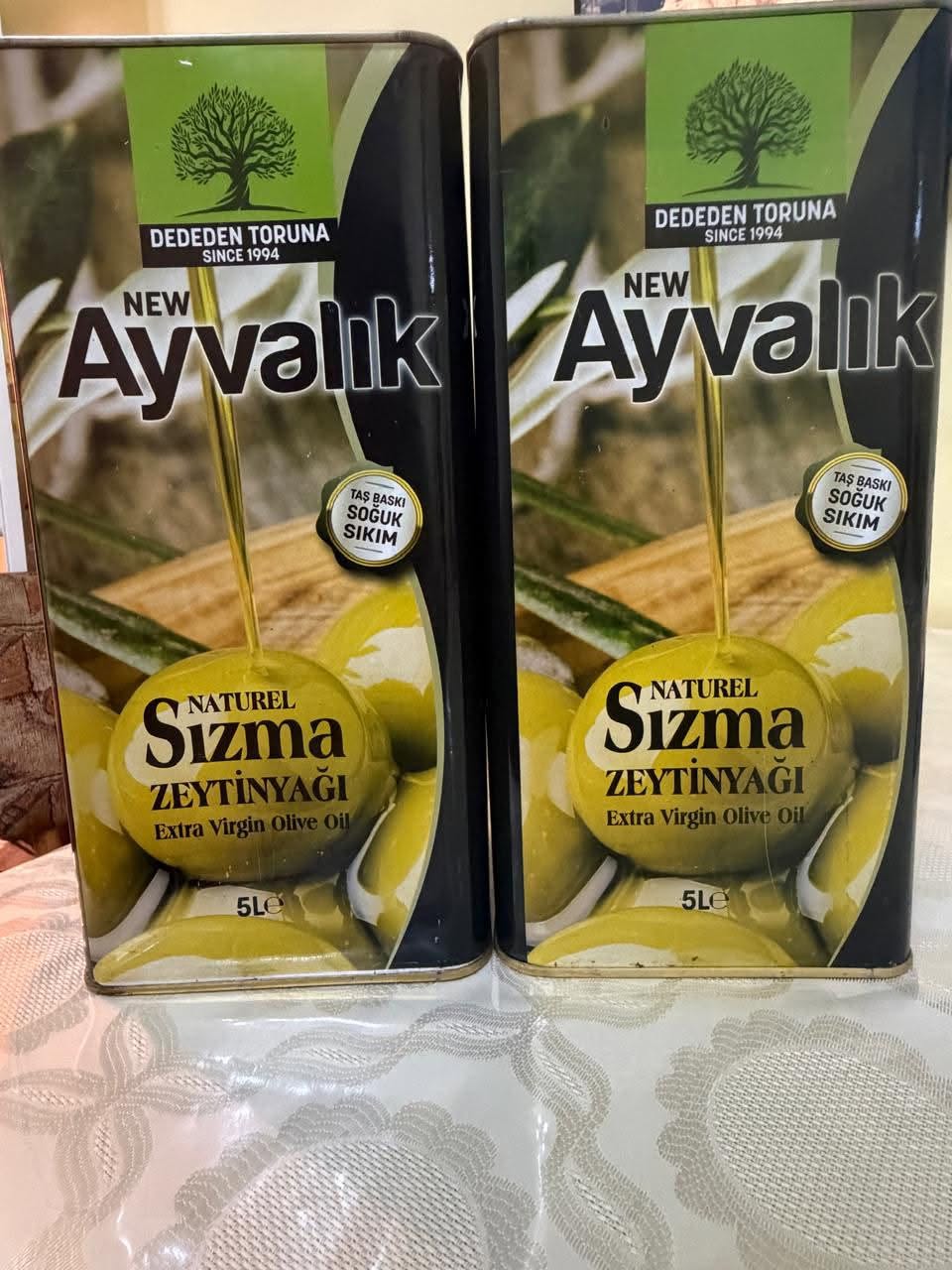 Zeytinyağı Ayvalık 5 litre