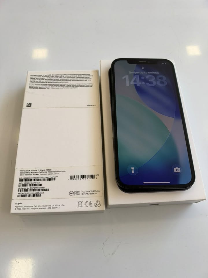 iPhone 12 128GB, batarya 76%
