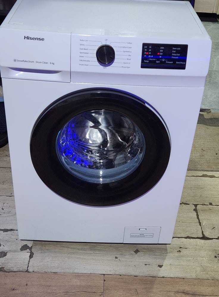Hisense çamaşır maşını, 6 kq