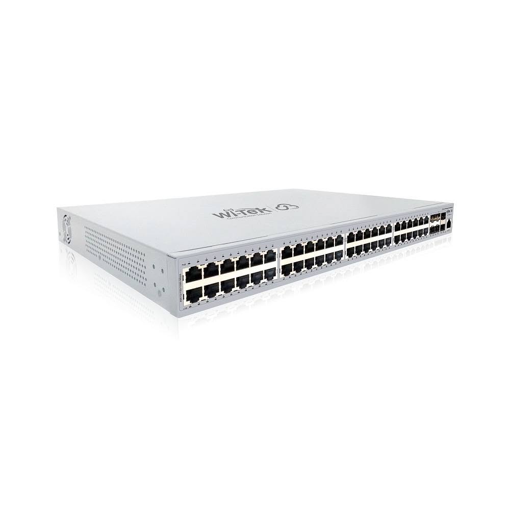 Wi-Tek 48-port PoE L3 kommutator