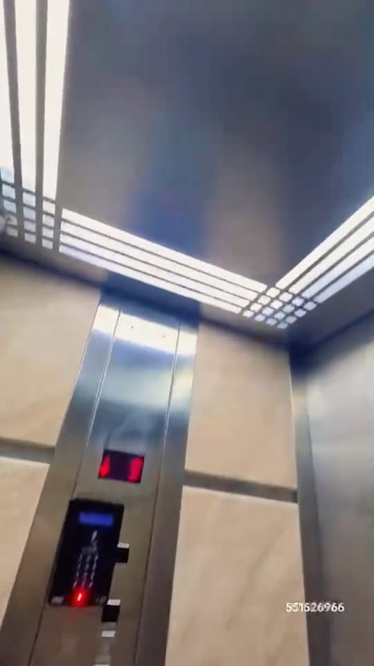 Professional elevator installation, cleanliness