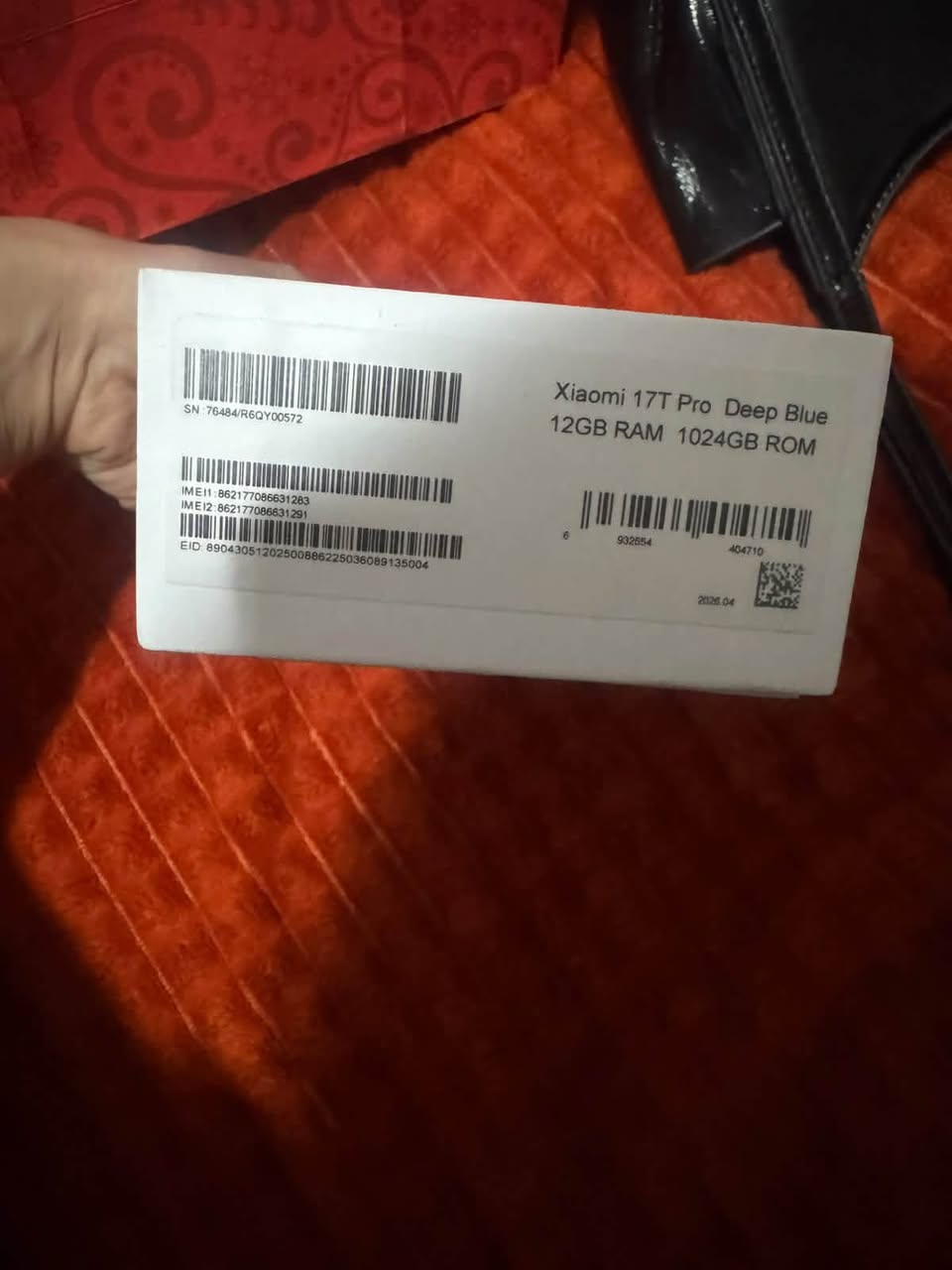 Xiaomi 17T Pro 1TB Derin Mavi