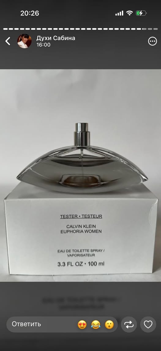 Calvin Klein Euphoria Women tester 100 ml