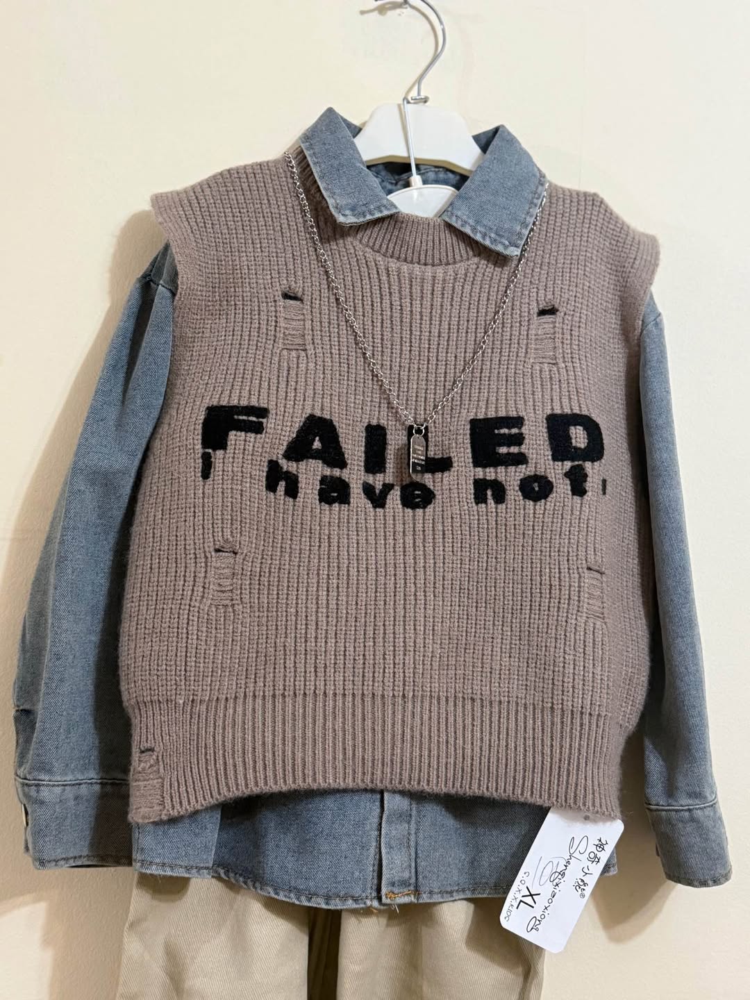 Kids 4-piece outfit, 120 cm
