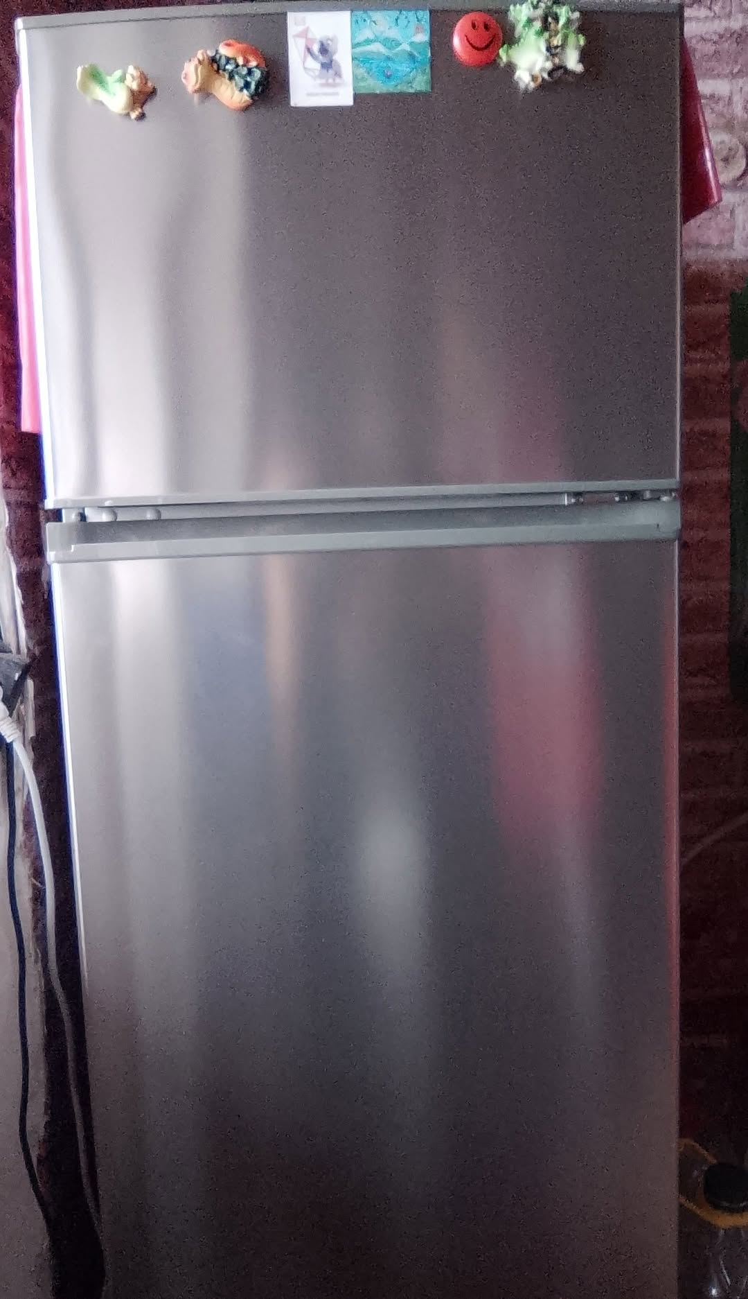 ARDESTO refrigerator, silver two-door