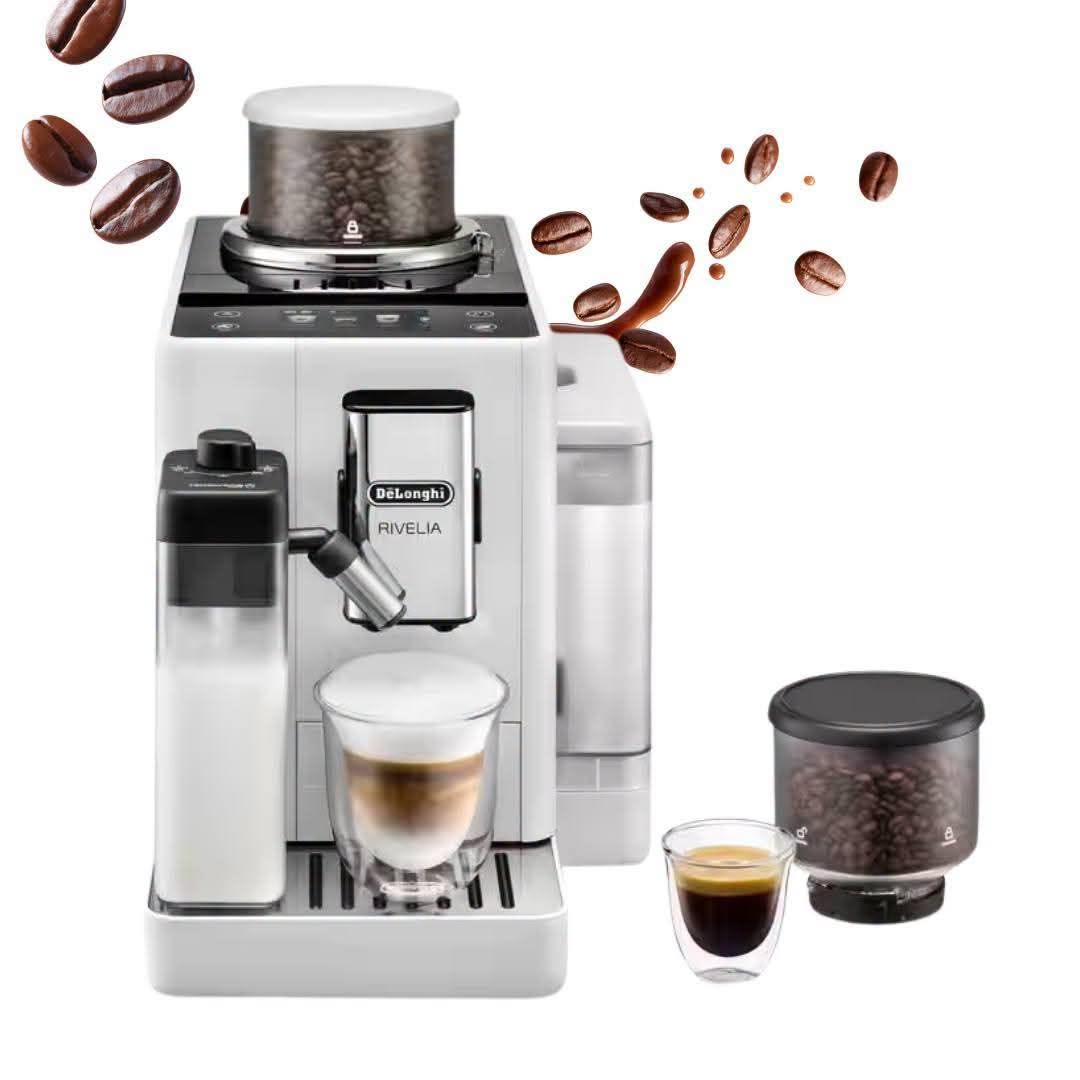 DeLonghi -ის ესპრესო ავტომატური ყავის მანქანასთან