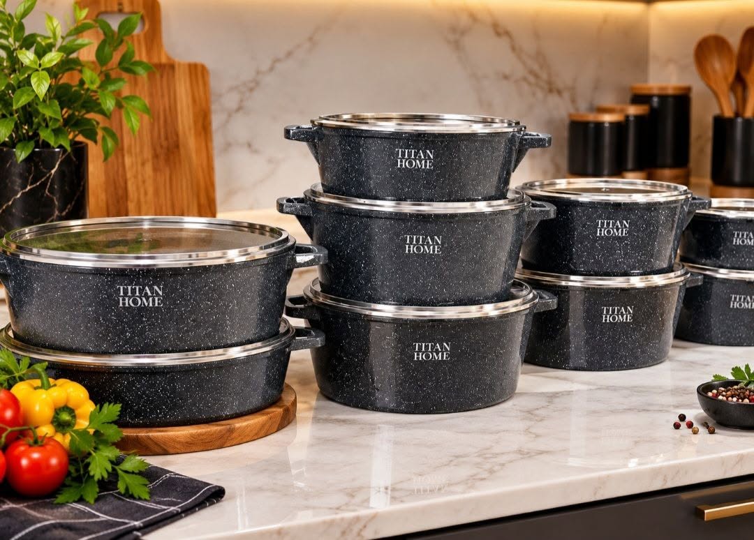 TITAN HOME կաթսաների հավաքածու