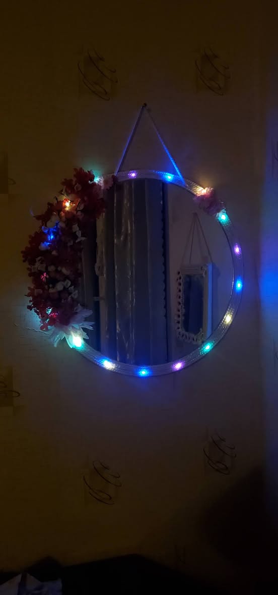 LED განათებული სარკე 50სმ
