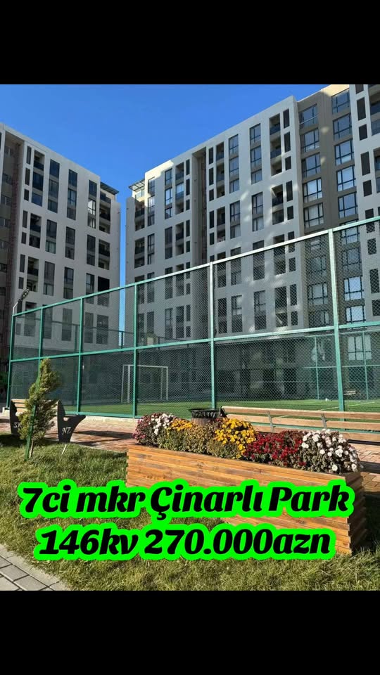 4-комнатная квартира продается, Баку — 270,000 ₼