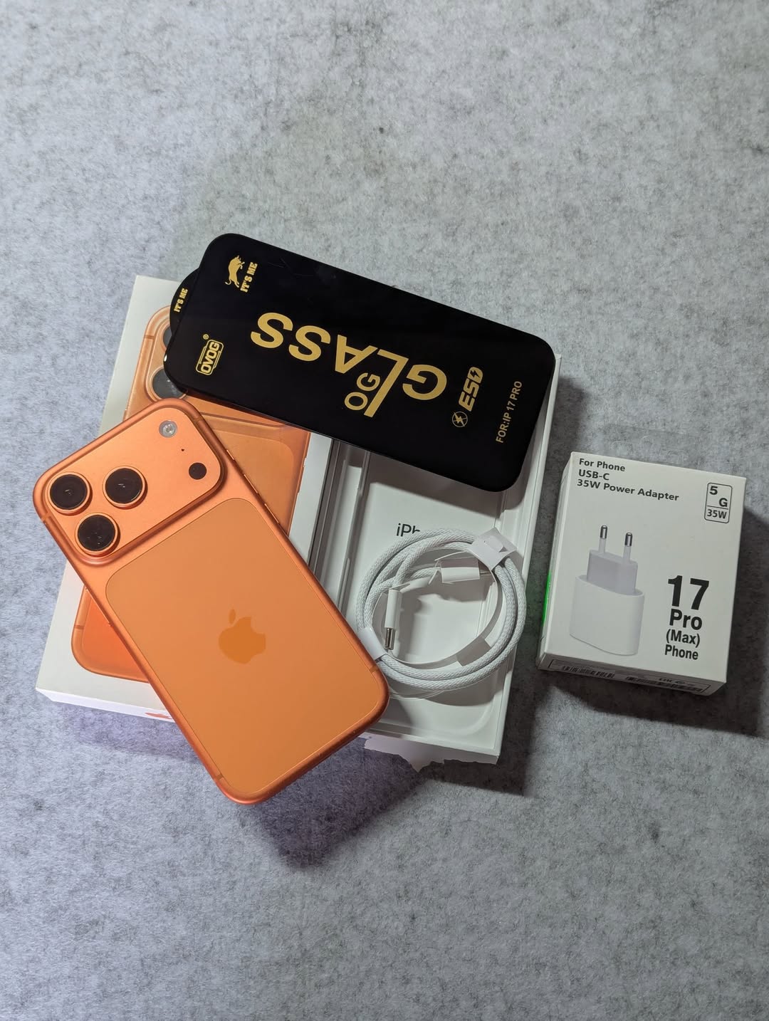 iPhone 17 Pro 512GB, 93% ბატარეა
