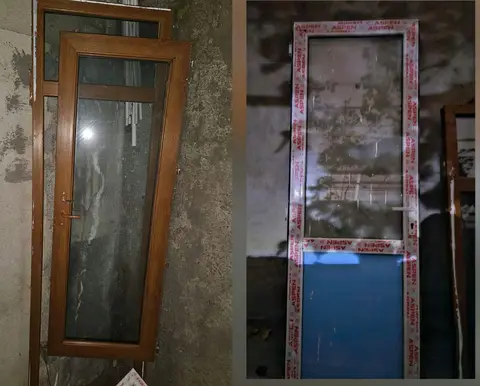 2 Plastic Doors for sale, 1 for 70₼
