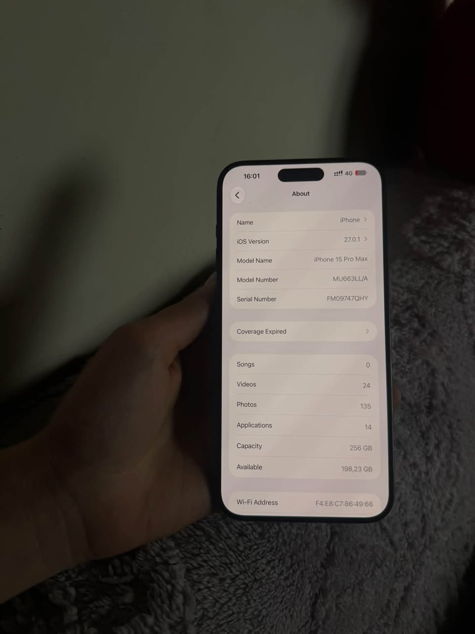 iPhone 15 Pro Max 256GB