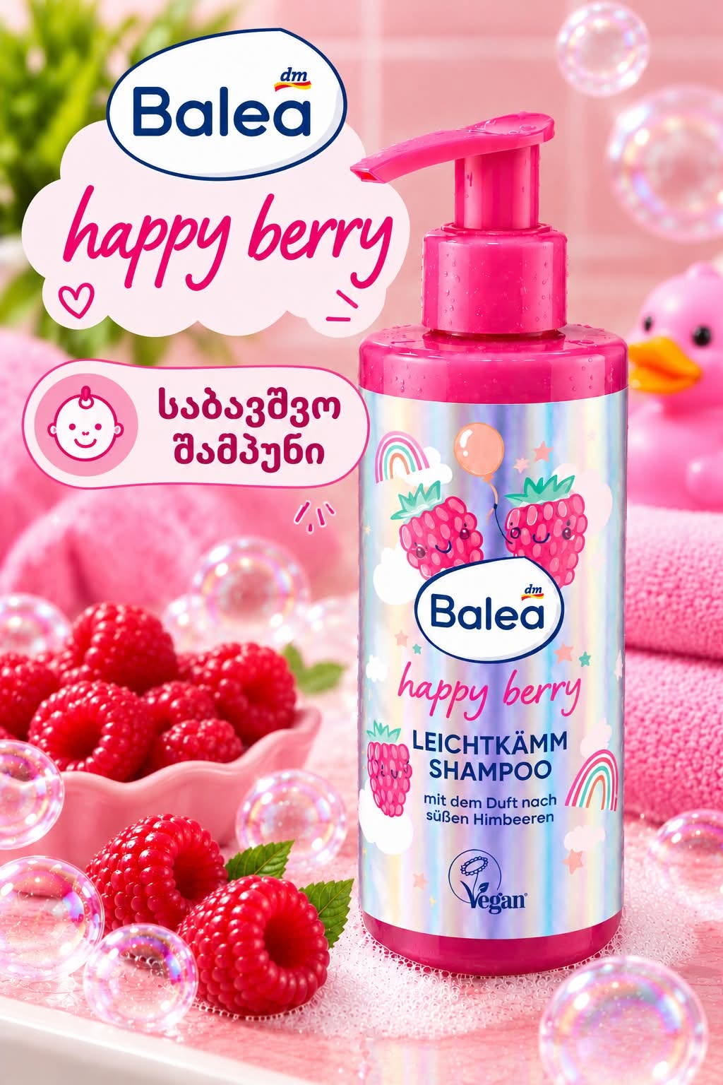 Balea çocuk şampuanı, 250 ml