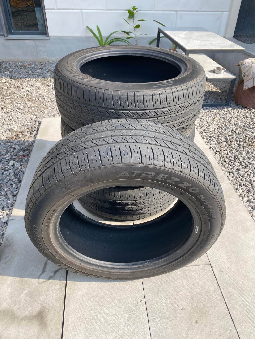 215/55R17 Çin yaz lastiği iyi durum 2023 yılı 4 tanesi birlikte fiyat…
